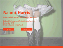 Tablet Screenshot of naomiharris.com